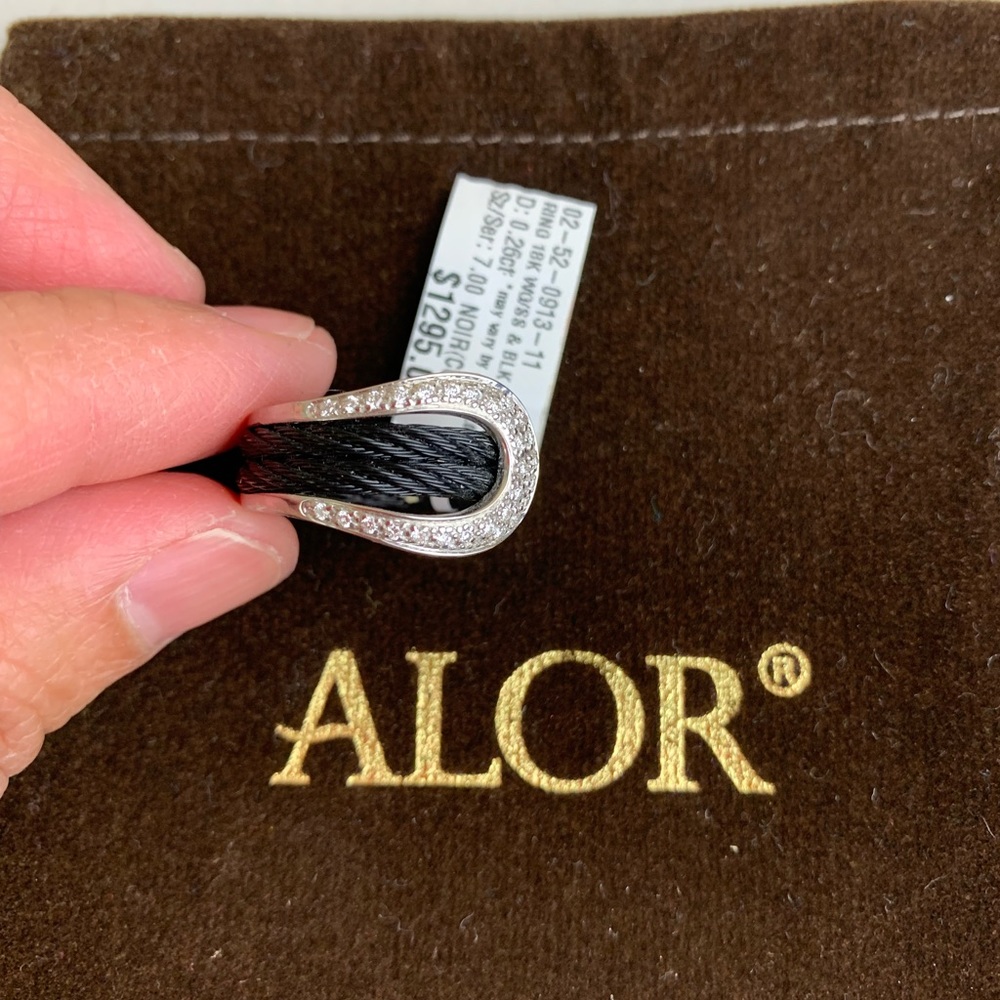 Alor Cable Ring 18k BNEW